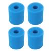 4PCS Pool Filter Schwamm Wiederverwendbare Waschbar TYP H Schwimmen Pool Filter Schaum für Pool