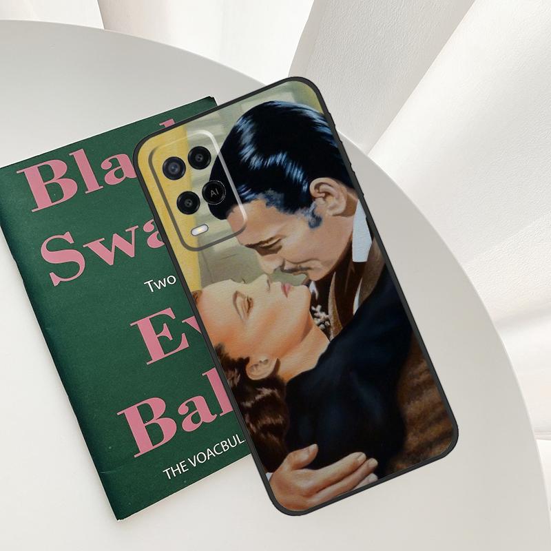 Gone With The Wind Movie Case For Oppo A15 A16 A17 A52 A72 A76 A96 A54 A74 A94 A54S A57S A58 A78 A98 A57 A77 Cover
