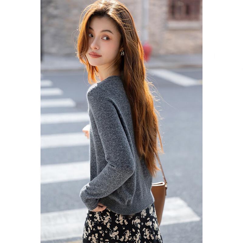 Mokana Women's Cashmere Sweater Jacket MKNJD4002