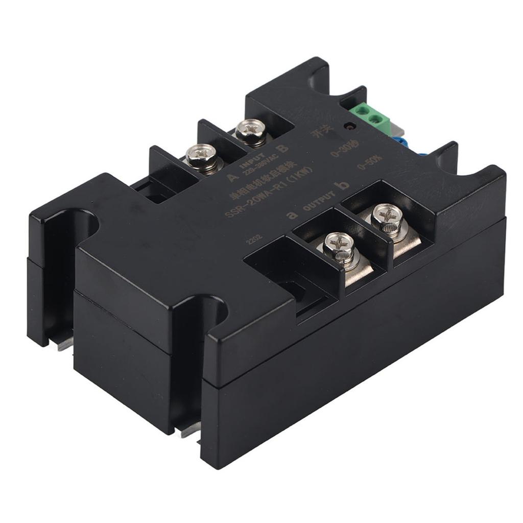 Soft Start Controller Industrial Control Accessory Aluminum Bottom for Single   2 Phase MotorModule