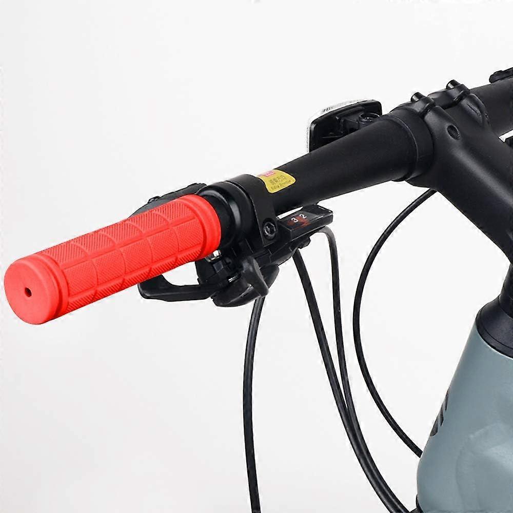 Ergonomic Bicycle Handlebar Grips Handlebar Grips 1 Pair Non-Slip Soft Rubber