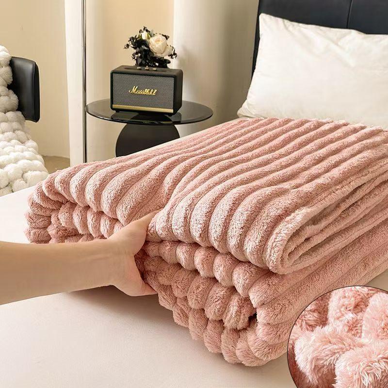 Soft Large Blanket Suitable for Sofa Bed, Plush Blanket Sofa Blanket, Multifunctional Blanket, Fluffy Soft Blanket Double Bed