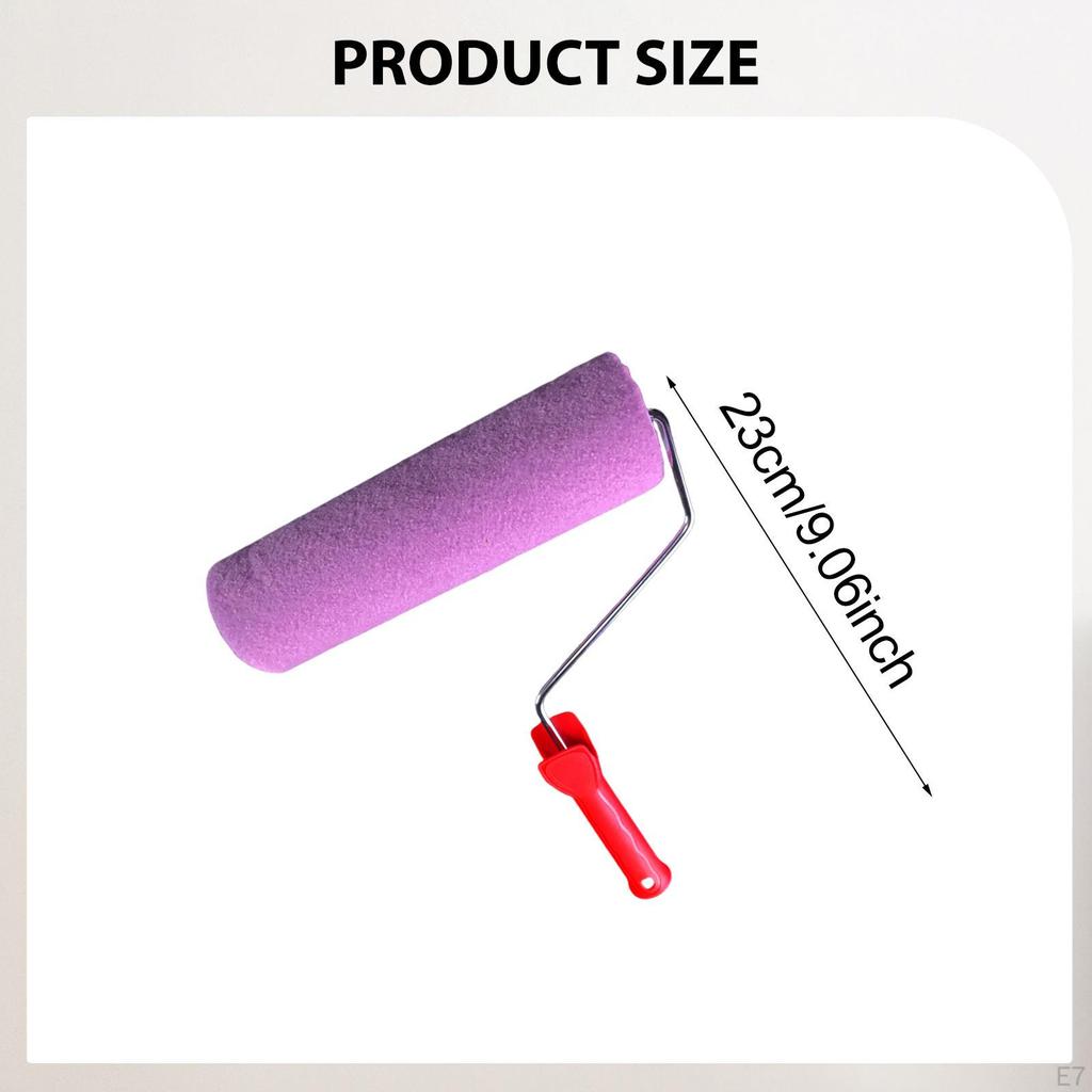 Färgroller DIY Konstverktyg Dekorativa Tillbehör Texturmålningsborste