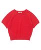 ROIDESROIS Light Touch Short Sleeve Knit (Red)
