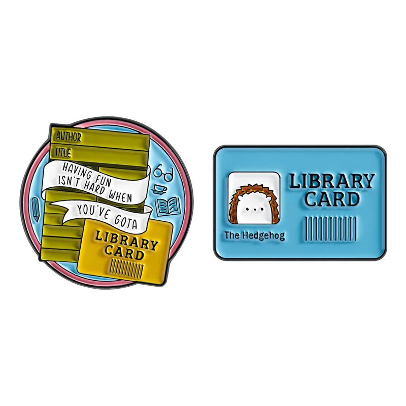 Tarot Cards Enamel Pins The Witch The Nurse Membership Card Reminder Notes Brooches Lapel Badge Fashion Jewelry Gift for Friends