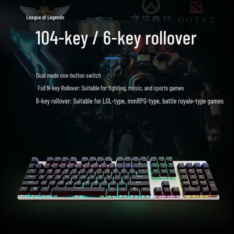 HP GK400F Mechanical Gaming Keyboard