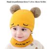 Toddler Solid Color Knitted Winter Hats Toddler Beanies Hat Soft Winter Warm Boys and Girls Caps for Newborn Baby