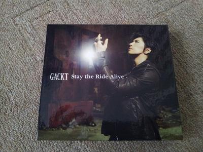 CD GACKT - Stay The Rise Alive AVCA29599BC Avex Entertainm 2010 Japan Rock Used