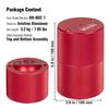 VEVOR Ice Ball Press, 2.4" Ice Ball Maker, Aircraft Al Alloy Ice Ball Press Kit for 60mm Ice Sphere, Ice Press with Tong and Drip Tray