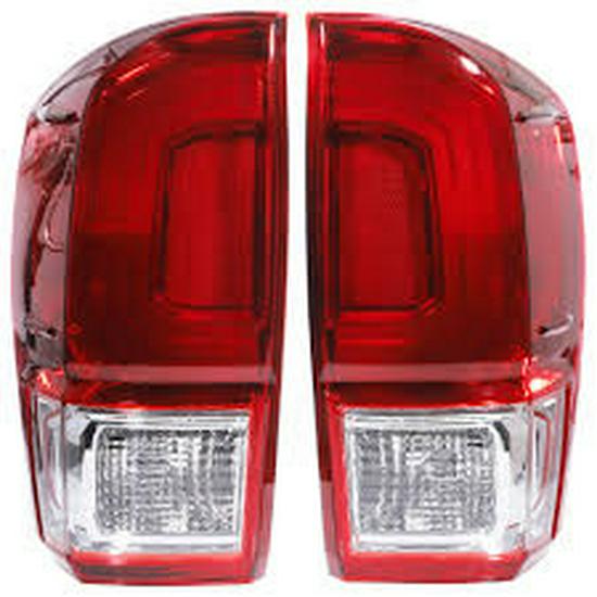 

Подходит для задних фонарей Toyota Tacoma 2016-2019 (Номера деталей: 8155004170, 81560-041) Red Cover Red
