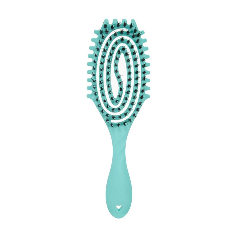 Cross-Border Bounce Large Wave Styling Comb - Fluffy, High Skull Top, Hollowed Rib Massage Brush