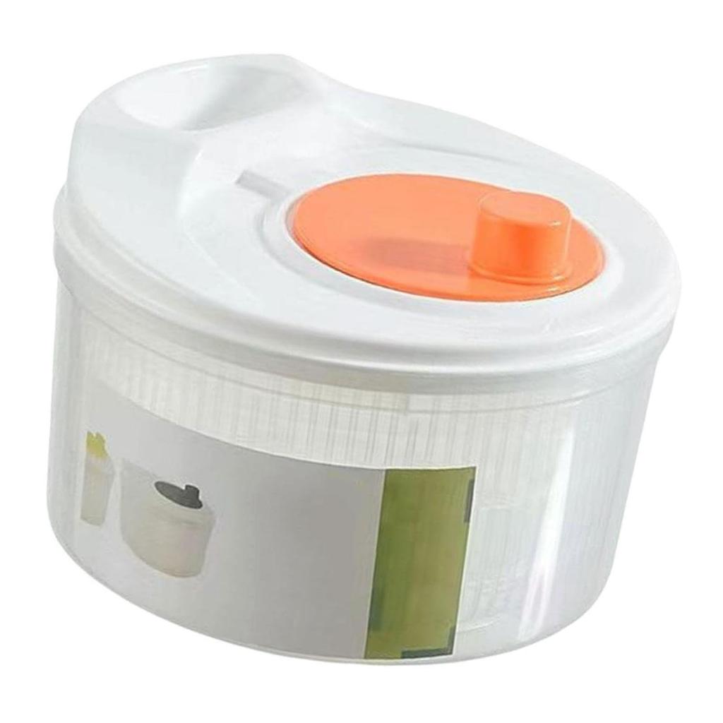 Salad Spinner Manual Lettuce Spinner 3L Large Capacity Vegetable Washer Dryer Drainer Strainer with