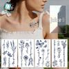 Ruikalong Waterproof Semi-permanent Realistic Herbal Fruit Juice Tattoo Stickers