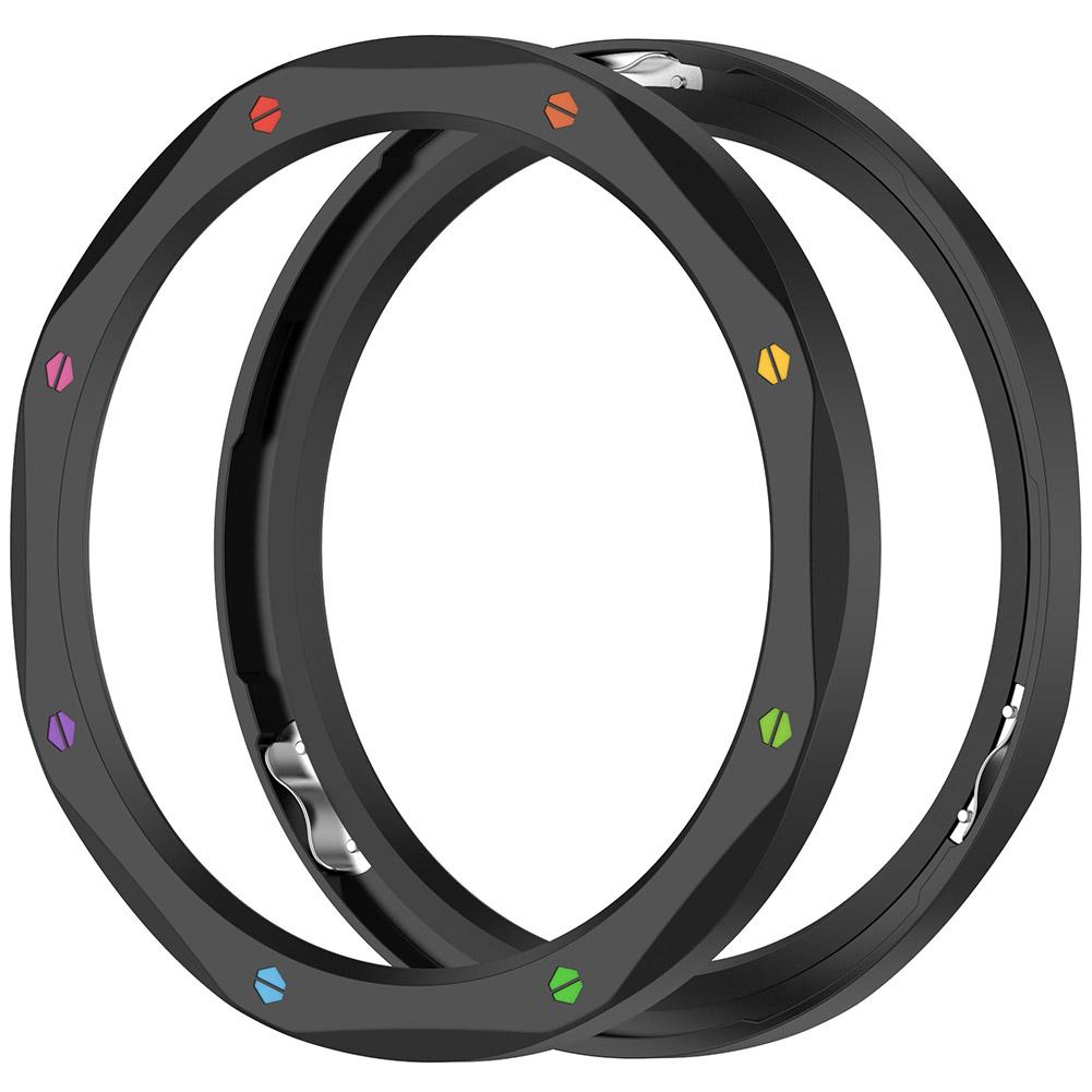Metal Bezel Ring Watch Bezel Shell Tempered Glass Film Metal Watch Bezel for Xiaomi Watch S4/S3 for Xiaomi Watch S4 ESIM/S3 ESIM