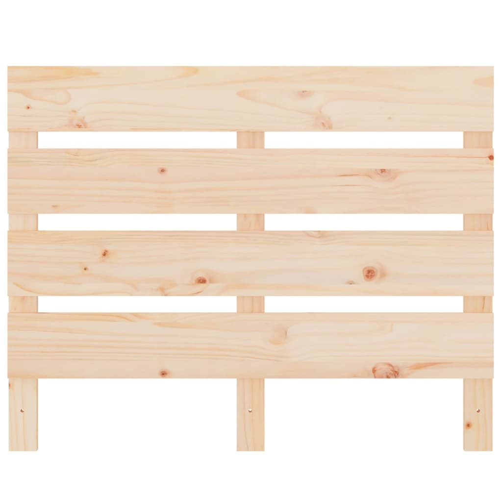 Solid Wood Bed Frame Without Mattress 90x200 Cm Pine Wood