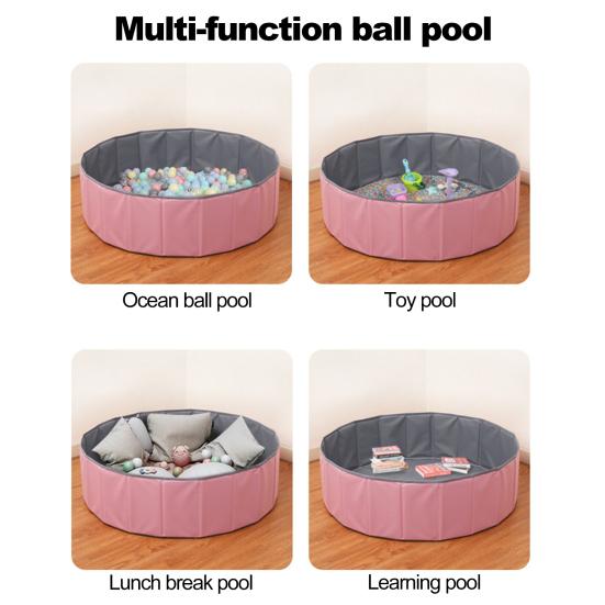 Play Ball Pool Foldable Double Layer Multipurpose Oxford Cloth Easy To Storage Children Indoor Playpen Indoor Use