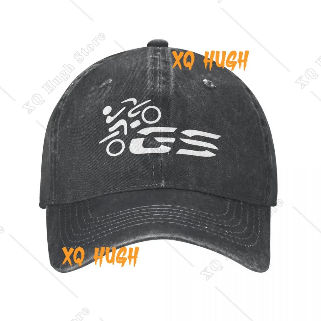 GS World Map Summer Cap Hats Dad Baseball Caps Casual Motocross Race Baseball Hat Washed Denim Outdoor Casquette