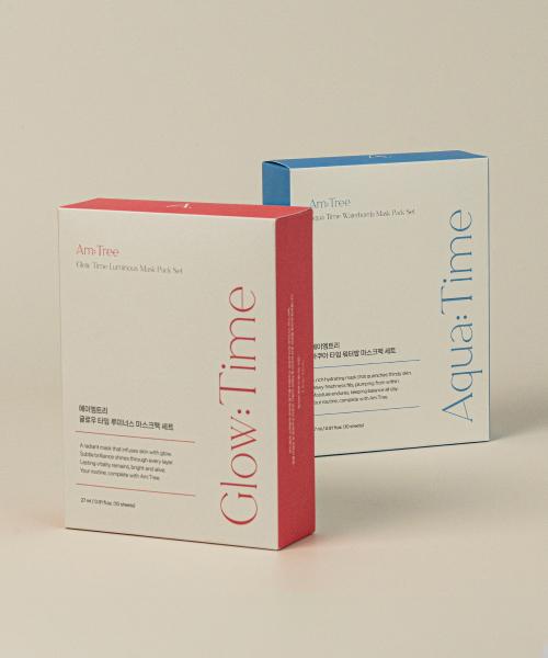 AM Tree High-Moisture Essence Balance Sheet Mask (10 Sheets, 4 Types)