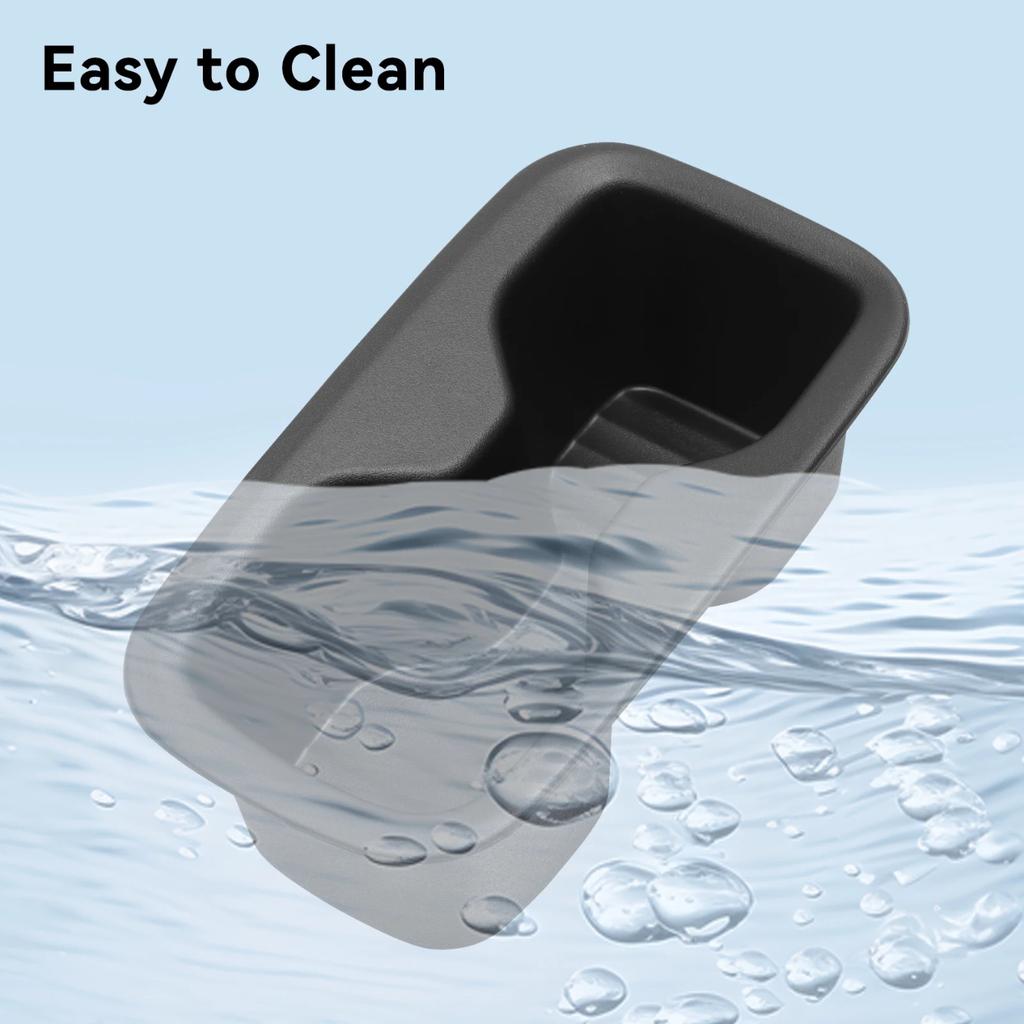 for Hyundai Santa Fe 6/7 Seats 2025 2025 Second Row Door Side Cup Holder Insert Cup Box Shock-Absorbing Storage Tray TPE Tidying