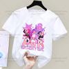 KPop Demon Hunters Birthday T-Shirt Printed Cotton Children's Short Sleeve Casual Baby Shower Short Sleeve Top T-Shirt Clothing