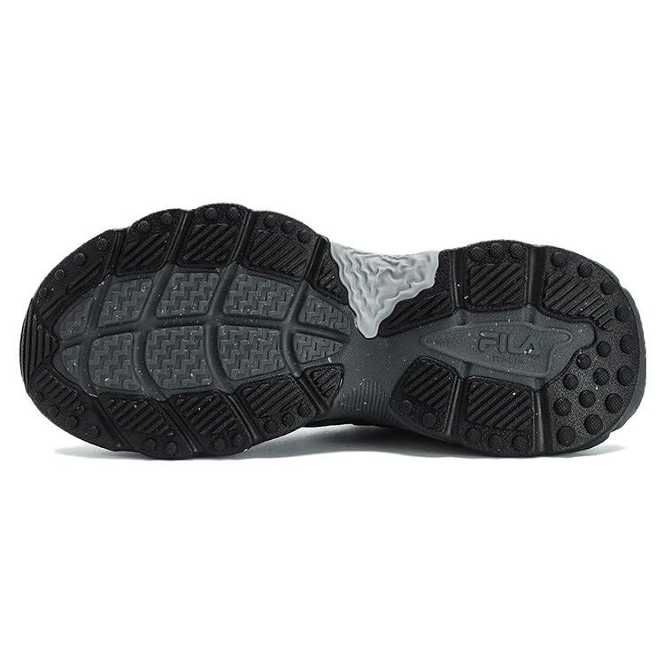 Fila Fern Grass Shoes Fabric Synthetic Leather Comfortable Low-Top Dad Shoes Men Sneaker Gray Black F12M331101FDB