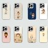 Süße Y-Yoshitomo Nara Hartschalen-Handyhülle für iPhone 16 15 14 13 12 11 Pro Max Plus 16E X XR XS Max stoßfest Vollschutz