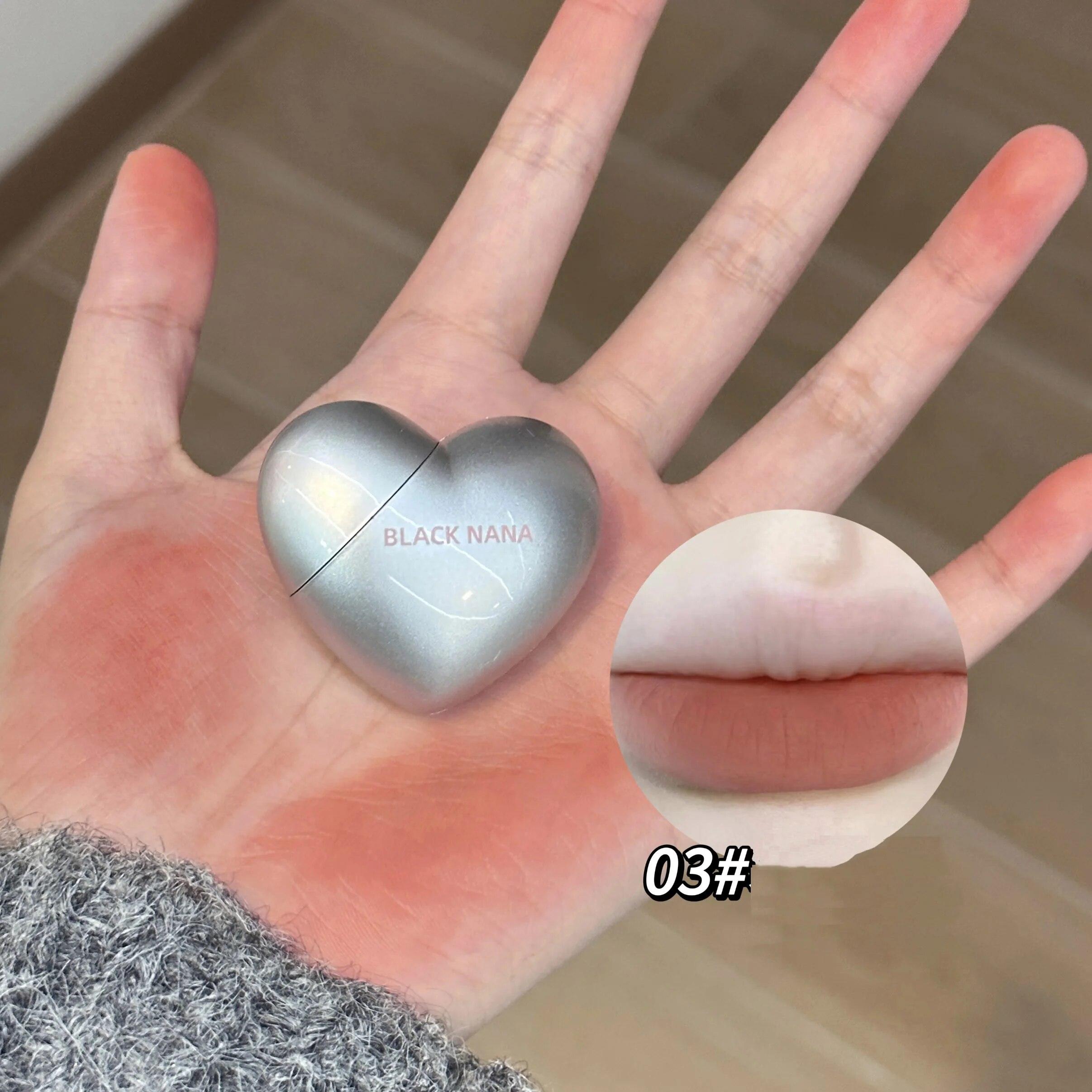 

Черное, серебряное сердце, губная помада, бархатная матовая губа, грязь, глина, блеск для губ, жидкий оттенок для губ, крем-пигмент, стойкая шелковистая косметика для губ