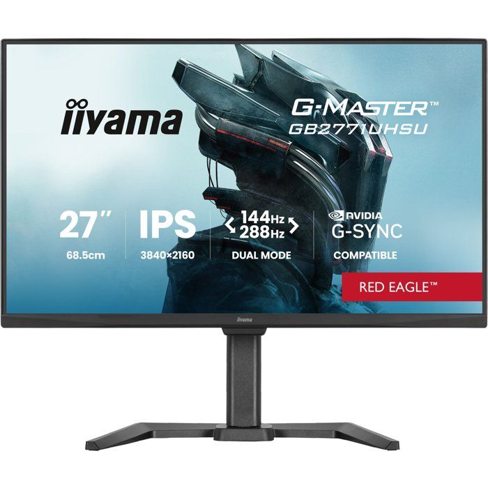 Ecran PC Gamer - IIYAMA - 27 - 144Hz - Dalle Fast IPS - 0,8ms - GB2771UHSU-B1