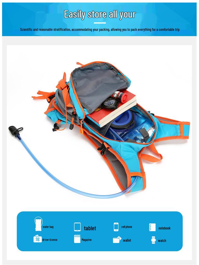 Multifunktionaler wasserdichter Outdoor-Rucksack für Radfahren, Wandern, Bergsteigen und Laufen.