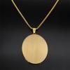 1830 Our Lady of Miraculous Medal Necklace for Women Men Stainless Steel Gold Color Virgin Mary Male Chain Jewelry NZZZ492S02
