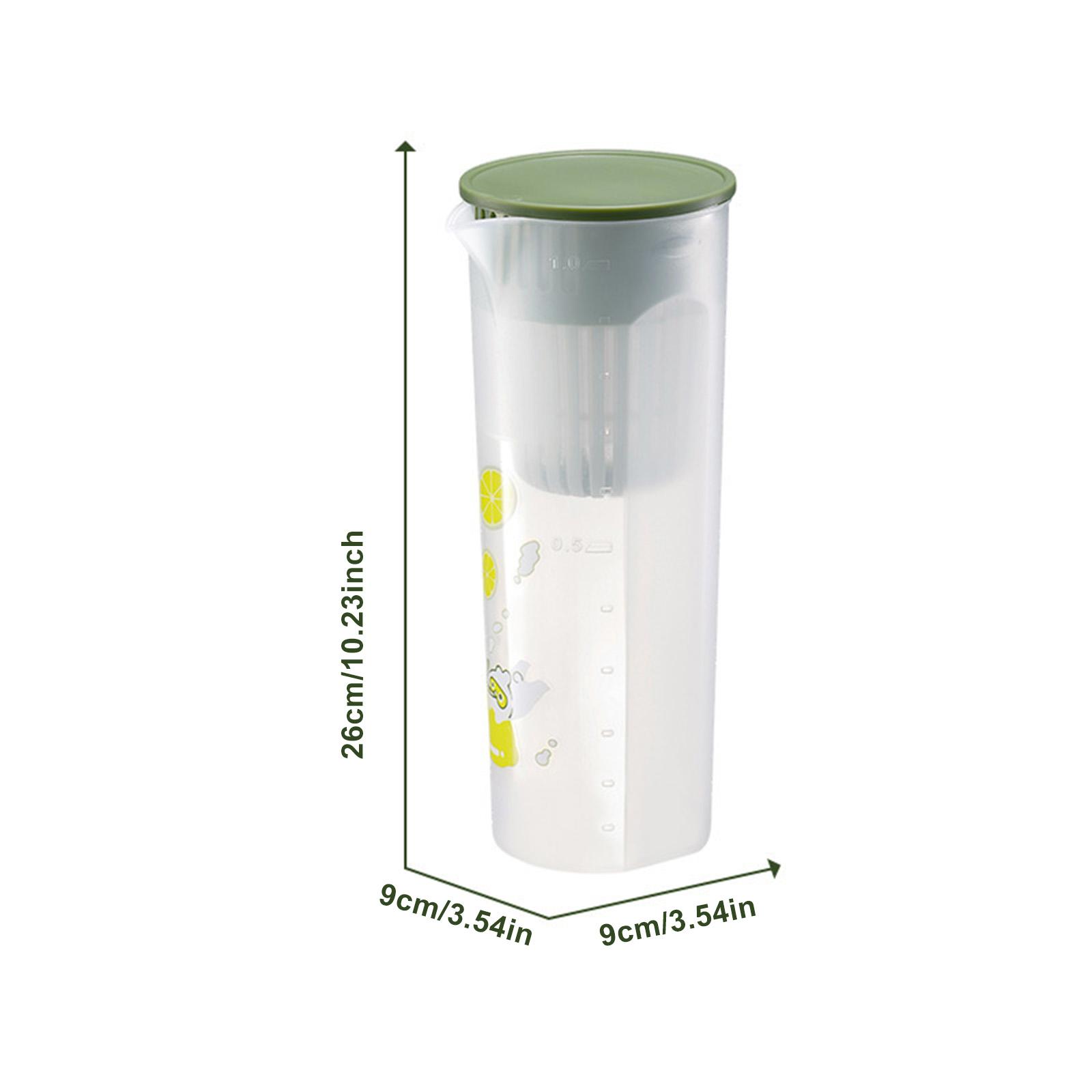 Plastic Cold Kettle High Temperature Resistant Drink Dispenser (1L) China Mainland