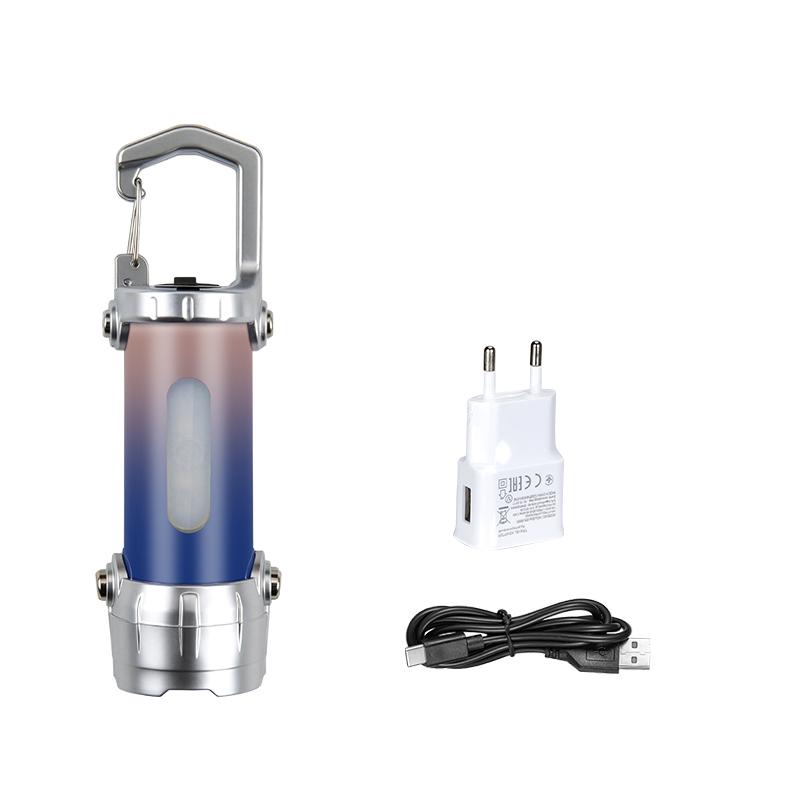 Mini LED Keychain Flashlight Multifunctional COB Work Light Keyring Practical Inspection Light Key Chain For Outdoor Activities