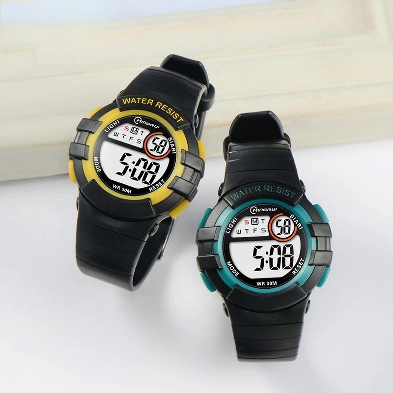C04 Kids's Electronic Watch Alarm Clock Waterproof Swimming Sports Primary and Secondary School Student Wristwatches