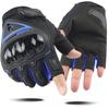Cycling gloves motorcycle men's summer half-finger racing rider four seasons locomotive carbon fiber protective gloves