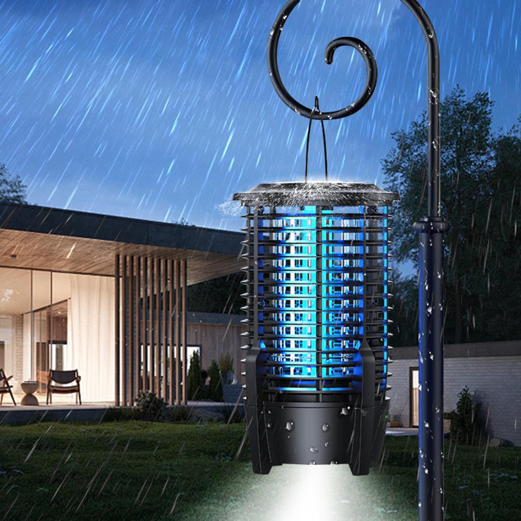 Electric shock mosquito killer lamp outdoor household mosquito repellent fly trap waterproof garden camping lamp