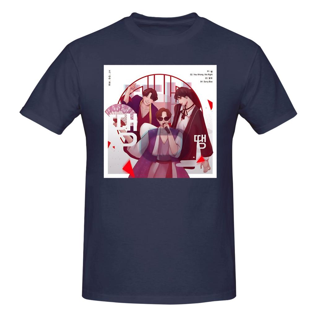 Piece Album Cover Funny Graphic Cotton TShirt Ddaeng Kpop Army Tees Tops For Unisex