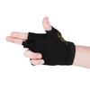 1 Pair Breathable Anti slip Half Finger Gloves for Outdoor Cycling Climbing Sports(Black)