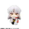 MegaHouse Look Up Inuyasha Sesshomaru 110 מ"מ שרף PVC צבוע דמות ניתנת להזזה בערך