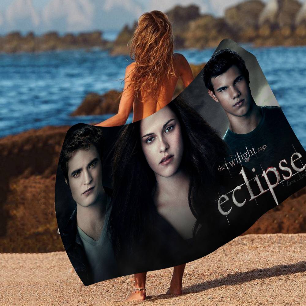 Movie Twilight Big Microfiber Beach Towels Quick Dry Towel Sand Beach Towels Pool Towel For Travel Swim Pool Yoga
