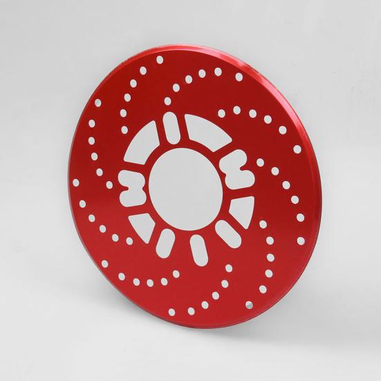 2Pcs Universal Aluminum Car Racing Disc Pad Decorative Brake Motor Covers Drum
