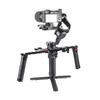 Portable Ergonomic Camera Handle 5 1/4inch Screw Holes 2 Cold Shoe Mounts For SC2/S3 Camera Professional Filming