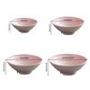 7-10inch Unbreakable Japanese Ramen Bowl Noodles Cereal Soup Salads Bowl Kitchen & Dining Tableware For Microwave And Dishwasher