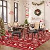 Christmas Anti-Slip Floor Mat - Fully Padded In Living Room, Printed Pattern for Bedroom Side Mat, Home Decoration