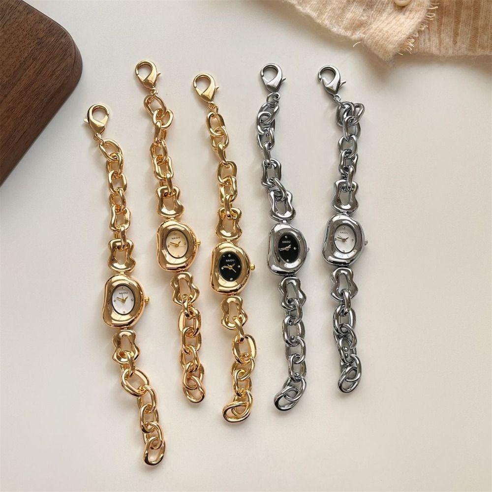 Cheese Shape Ladies Watch Elegant Quartz Watch New Bracelet Watches Women