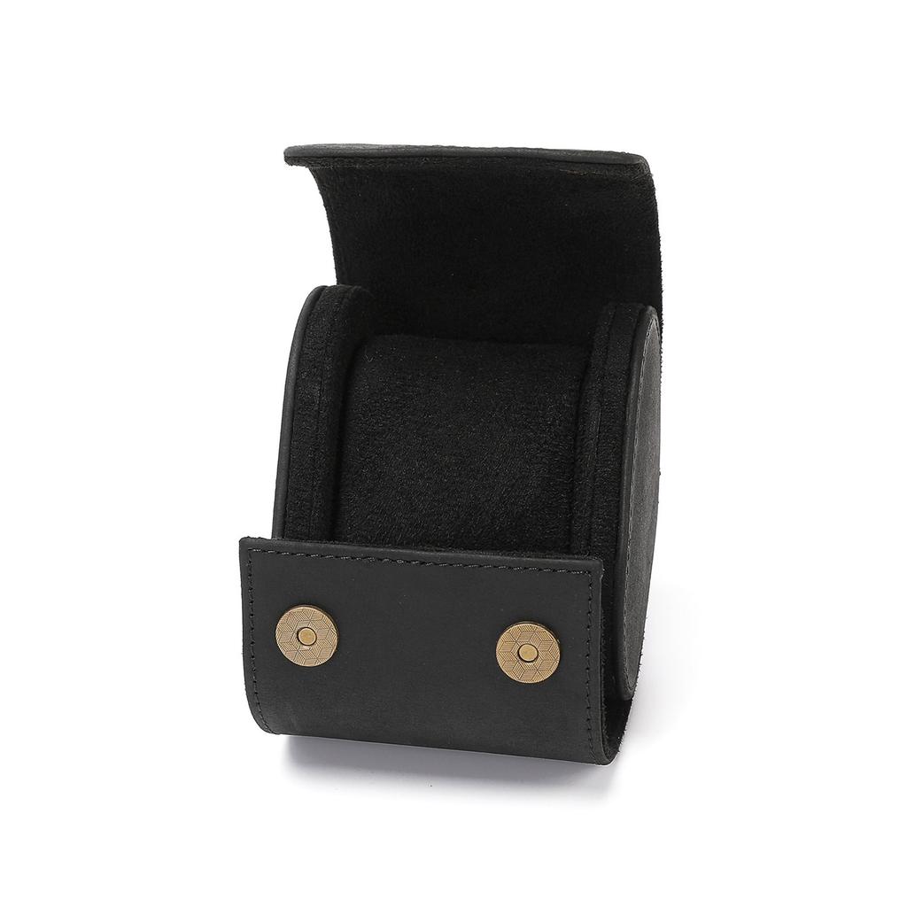 Watch Organizer Watch Roll Travel Cases with Luxury Velvets Interior Watch Box