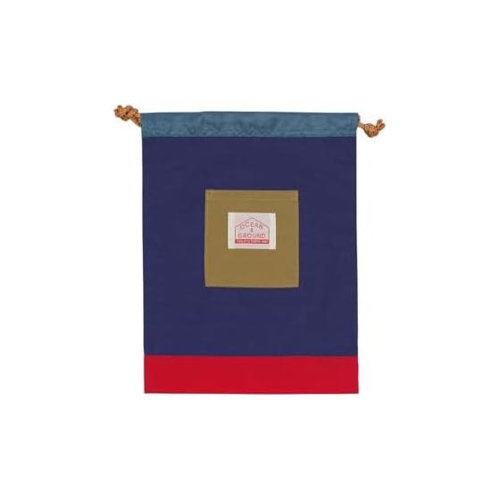 

[Ocean & Ground] Color Nylon Drawstring Bag, Medium Gym Clothes Holder, Kids, Girls, Boys, Kindergarten, Elementary School Students 4515914