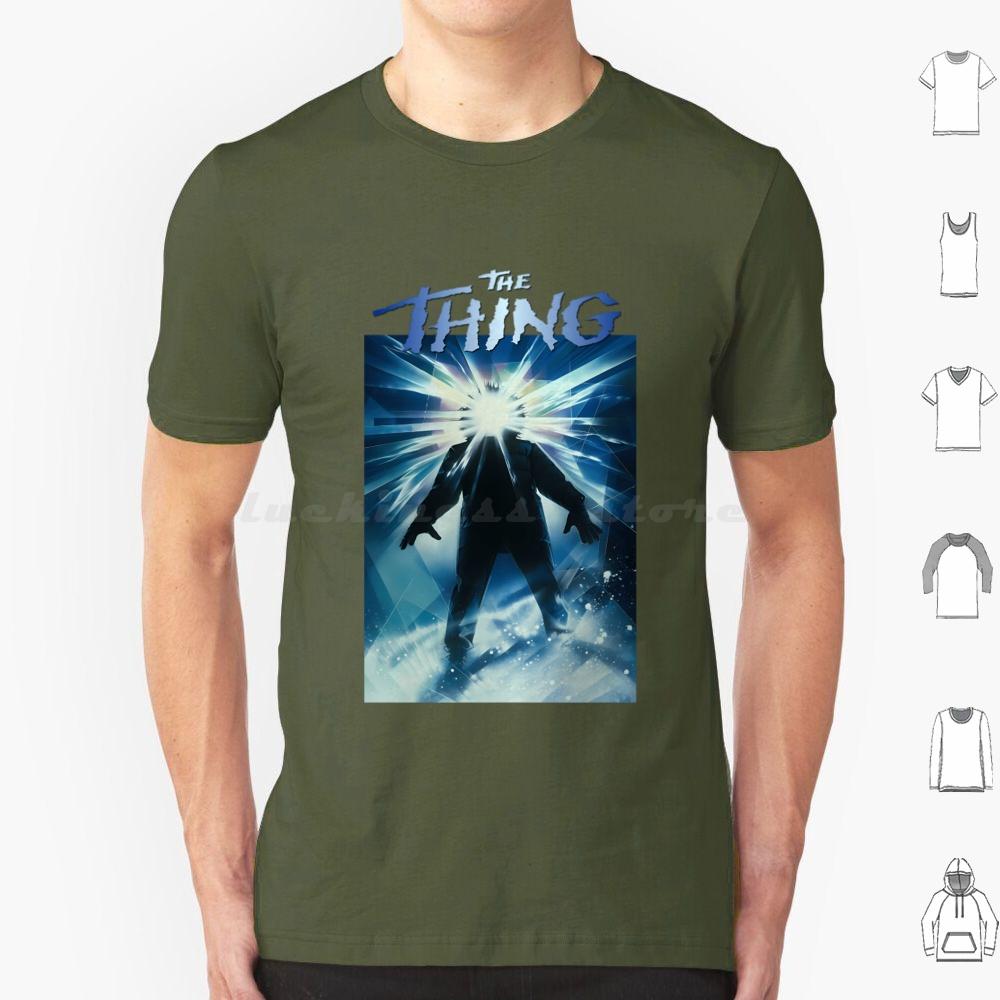 The Thing 1982 T Shirt Cotton Men Women DIY Print 1982 The Thing Horror John Carpenter The Thing 1982 Movie Monster Horror