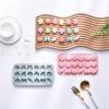 1Pc 18 Cavities Flower Silicone Molds Diy Rose Flower Candy Molds Rose Leaf Bow Tie Shape Molds Pudding Soap Cookie Molds