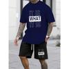 Fashion Printed Sports Suit Men's Casual Loose Sport Wear Men’s