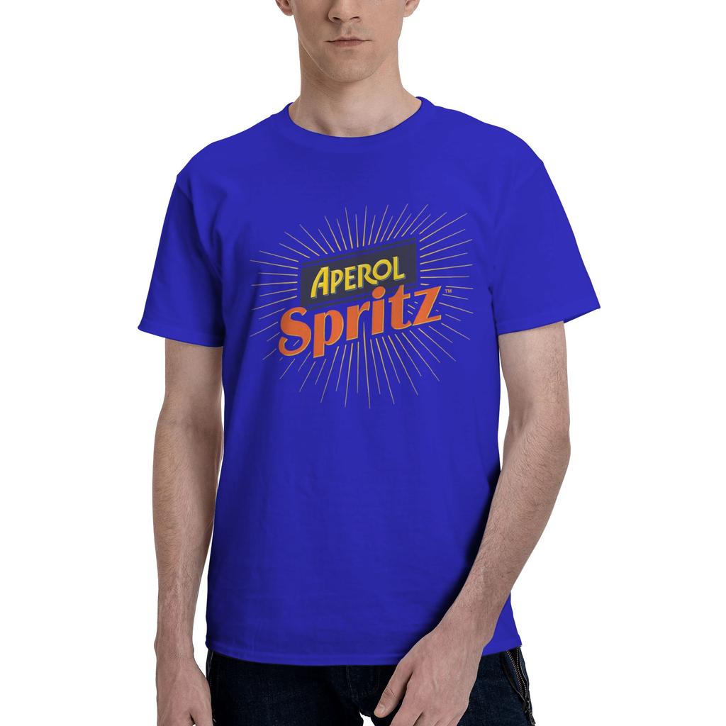 1 Piece Orange Funny 100 Cotton Tshirt Aaperol Drink Spritzs Tops Tees For Unisex